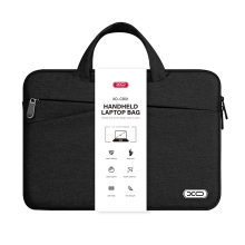 Puzdro XO CB01 na zips pre Apple MacBook Pro 14" - bočné vrecko - čierne
