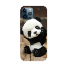 Kryt pro iPhone 12 Pro Max - gumový - malá panda