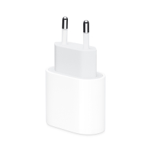 20W napájací adaptér / nabíjačka EÚ - rýchle nabíjanie - USB-C pre Apple iPhone / iPad - biela - kvalita A+