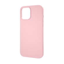 Kryt TACTICAL Velvet Smoothie pro Apple iPhone 14 Pro - příjemný na dotek - silikonový - růžový