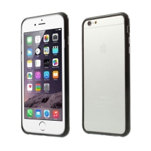 Plasto-gumový rámeček / bumper pro Apple iPhone 6 Plus / 6S Plus - černý