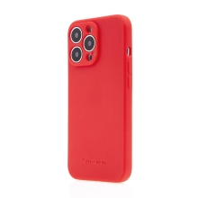 Kryt WOZINSKY Color pro Apple iPhone 13 Pro Max - silikonový - červený