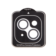 Tvrdené sklo EPICO pre Apple iPhone 14 / 14 Plus - na objektív fotoaparátu - hviezdne biele