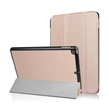 Puzdro/kryt pre Apple iPad 9,7 (2017-2018) - funkcia smart sleep + stojan - ružové Rose Gold
