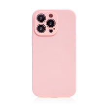 Kryt Mag Invisible pro Apple iPhone 13 Pro - podpora MagSafe - gumový - světle růžový
