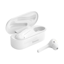 Bezdrátová Bluetooth sluchátka BASEUS Encok W07 - bílá