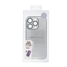 Kryt ROAR Pure Simple pro Apple iPhone 15 Pro - integrovaná sklíčka na čočky - plastový - černý