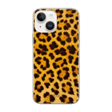 Kryt BABACO pro Apple iPhone 14 - gumový - leopardí vzor