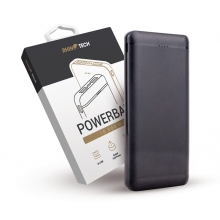 Externá batéria / powerbanka RHINOTECH - 2x USB + USB-C - 10000 mAh - čierna