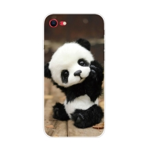 Kryt pro iPhone 7 / 8 / SE (2020) / SE (2022) - gumový - malá panda