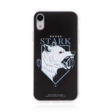 Kryt Game of Thrones pre Apple iPhone Xr - Stark Crest - Evil - gumový