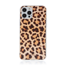 Kryt BABACO pro Apple iPhone 12 Pro Max - gumový - leopardí vzor