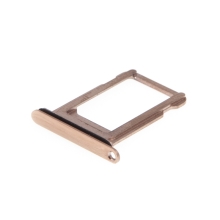 Rámeček / šuplík na Nano SIM pro Apple iPhone Xs - zlatý (Gold) - kvalita A+