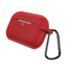 Pouzdro ESR pro Apple AirPods Pro - karabina - silikonové - červené