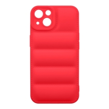 Kryt OBAL:ME Puffy pre Apple iPhone 13 - gumový - červený