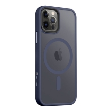 Kryt TACTICAL Hyperstealth pro Apple iPhone 12 / 12 Pro - MagSafe - tmavě modrý