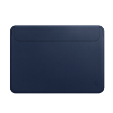 Pouzdro / obal WIWU pro Apple MacBook Pro / Air 13" -  umělá kůže - lehké - tmavě modré