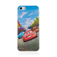 Kryt Disney pro Apple iPhone 5 / 5S / SE - Auta - gumový - barevný