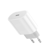 20W napájací adaptér / nabíjačka HAWEEL - rýchle nabíjanie - USB-C pre Apple iPhone / iPad - biela