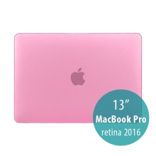Kryt pre MacBook Pro 13" 2016 - 2021 (A1706, A1708, A1989, A2159, A2251, A2289, A2338) - plastový - ružový