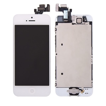 LCD panel + dotykové sklo (digitalizér dotykovej obrazovky) pre Apple iPhone 5 - biely - kvalita A+