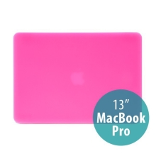 Tenký ochranný plastový obal pro Apple MacBook Pro 13 (model A1278) - matný - růžový