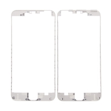 Plastový fixačný rámik pre predný panel (dotykový displej) Apple iPhone 6 Plus - biely - kvalita A