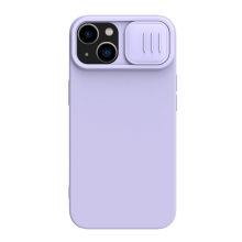 Kryt NILLKIN CamShield pre Apple iPhone 15 Plus - kryt fotoaparátu - silikónový - fialový