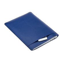 Pouzdro / obal SOYAN pro Apple Macbook Air 13" / Pro 13" - s kapsou - umělá kůže - tmavě modré
