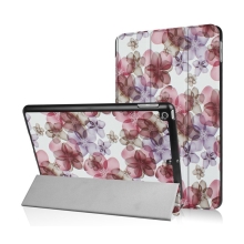 Puzdro/kryt pre Apple iPad 9,7 (2017-2018) - Funkcia Smart Sleep - Purple Flowers