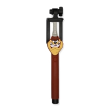 Selfie tyč LOONEY TUNES - teleskopická - 3,5mm jack - kabelová spoušť - Taz