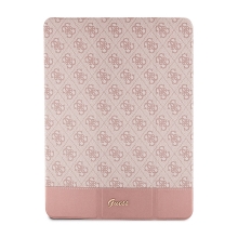 Pouzdro GUESS 4G Stripe pro Apple iPad 10 (10,9") - umělá kůže - růžové