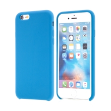 Kryt pro Apple iPhone 6 / 6S - gumový - příjemný na dotek - modrý
