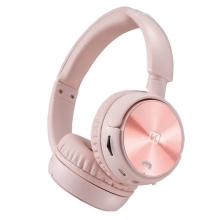 Bezdrátová Bluetooth sluchátka SWISSTEN Trix - růžová