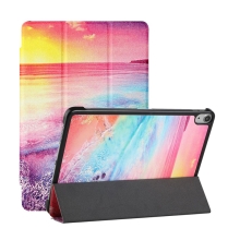 Pouzdro pro Apple iPad mini 6 - stojánek + funkce chytrého uspání - západ slunce na pláži
