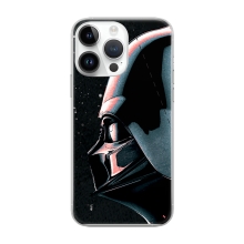 Kryt STAR WARS pre Apple iPhone 14 Pro - Darth Vader - gumový - čierny