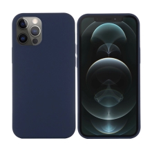 Kryt pro Apple iPhone 12 Pro Max - Magsafe - silikonový - tmavě modrý