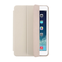 Puzdro / kryt pre Apple iPad mini 1 / 2 / 3 - funkcia smart sleep + stojan - sivé