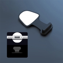 Záslepka konektoru Lightning pro Apple iPhone / iPad - antiprachová - silikonová - černá