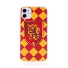 Kryt Harry Potter pro Apple iPhone 11 - gumový - emblém Nebelvíru