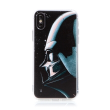 Kryt STAR WARS pre Apple iPhone X / Xs - Darth Vader - gumový - čierny