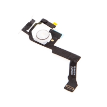 Flex kabel s LED bleskem a mikrofonem pro Apple iPhone 14 Pro Max- černý - kvalita A+