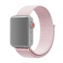 Remienok pre Apple Watch 41 mm / 40 mm / 38 mm - nylonový - svetlo ružový