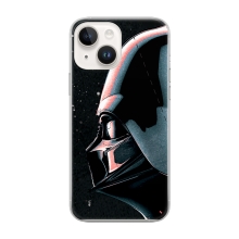 Kryt STAR WARS pre Apple iPhone 14 Plus - Darth Vader - gumový - čierny