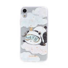 Kryt BABACO pro Apple iPhone Xr - spokojená panda - gumový