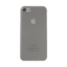 Kryt / obal pro Apple iPhone 7 / 8 / SE (2020) - ochrana čočky - ultratenký - plastový - matný - šedý