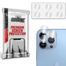 Tvrzené sklo (Tempered Glass) GRIZZGLASS pro Apple iPhone 15 Pro - na čočku zadní kamery - hybridní
