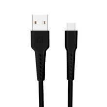 Nabíjecí kabel SWISSTEN pro Apple iPhone / iPad - USB-A / USB-C - 1m - černý