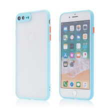 Kryt pro Apple iPhone 7 Plus / 8 Plus - plastový / silikonový - průhledný / modrý