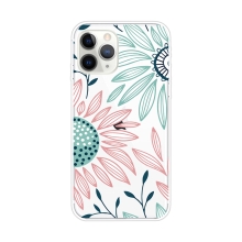 Kryt pre Apple iPhone 11 Pro Max - gumový - kreslené kvety